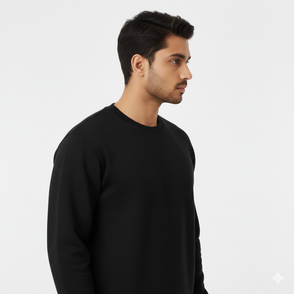 Tony Montana Inspired Black Sweatshirt – Iconic Gangster Style Streetwear