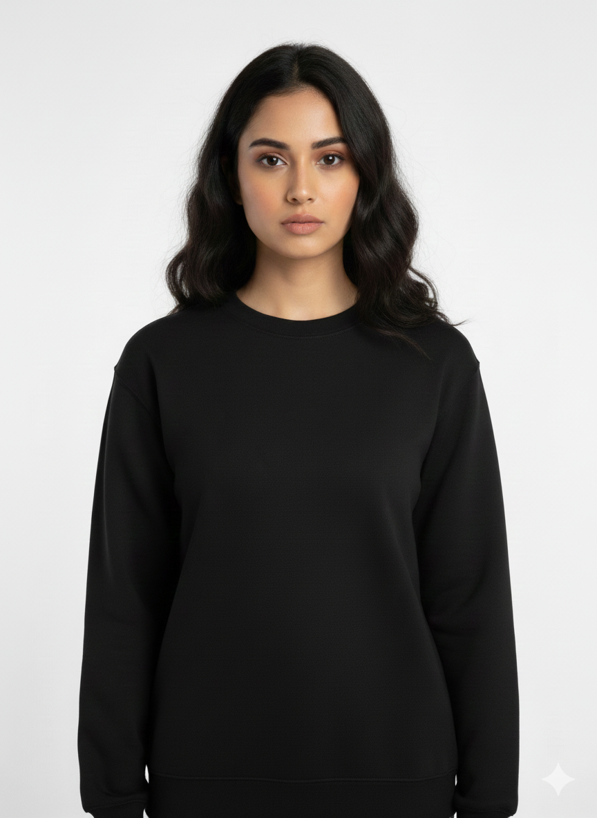 Desi Me Rollin – Black Female Sweatshirt