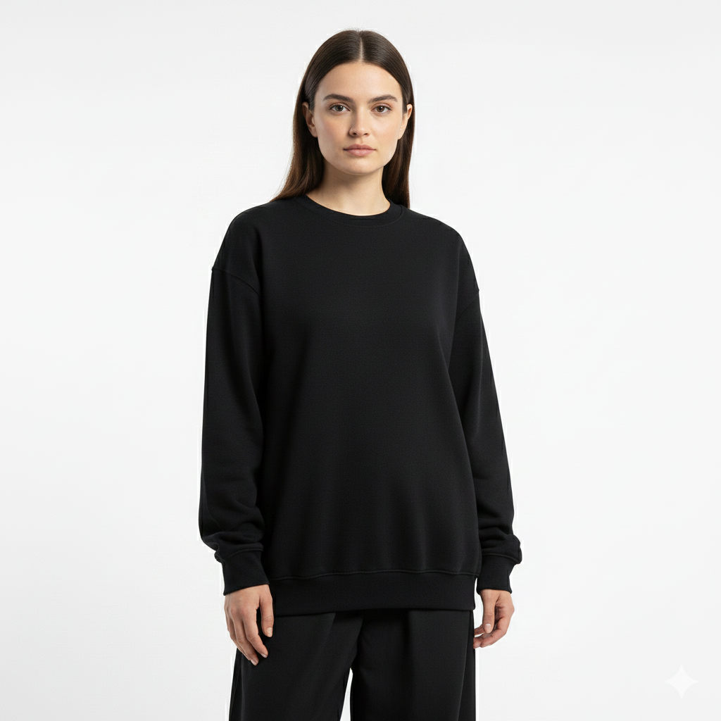 Urdu Poetry Oversized Sweatshirt