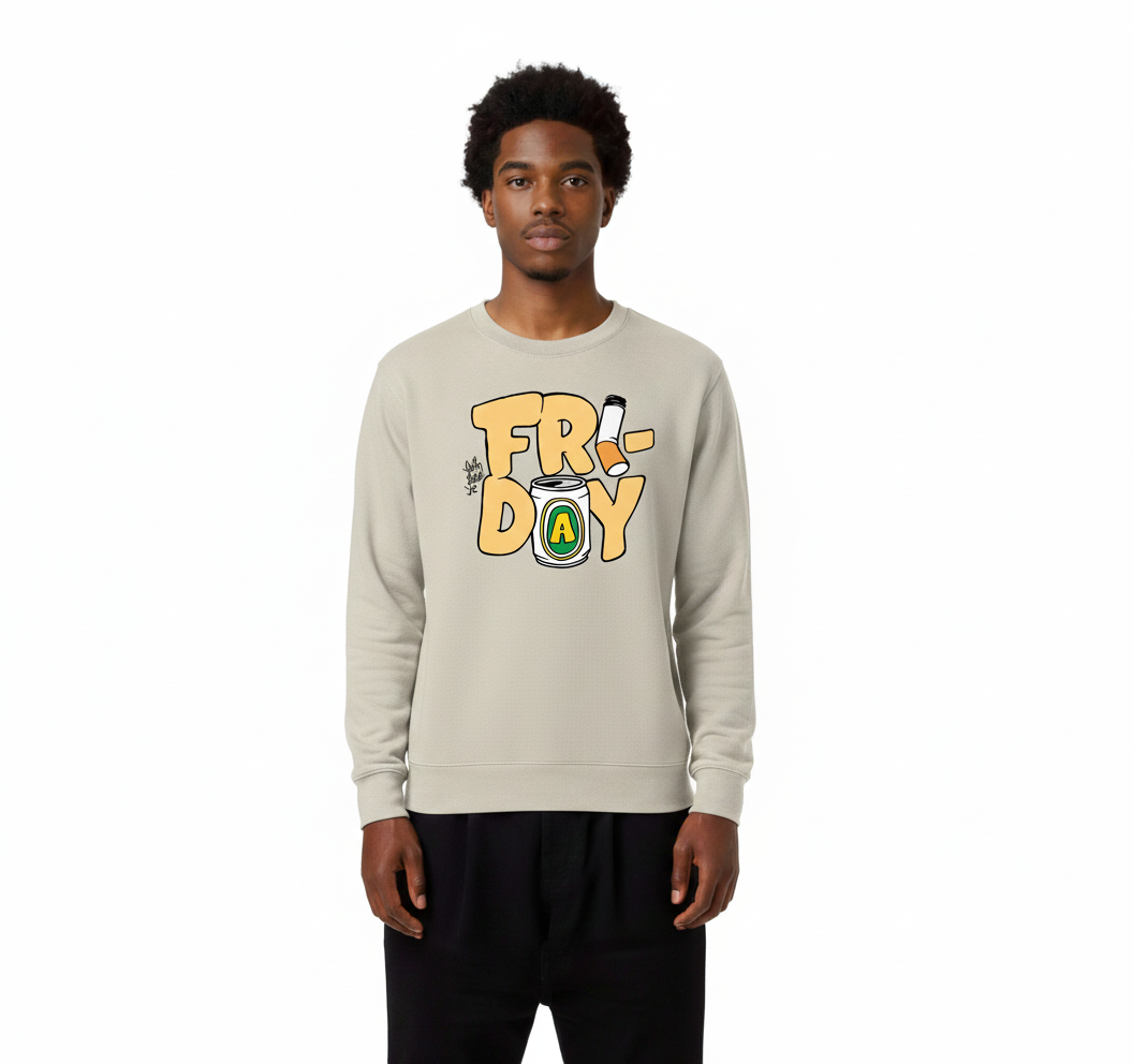 Friday Crewneck Sweatshirt – Premium Winter Fleece