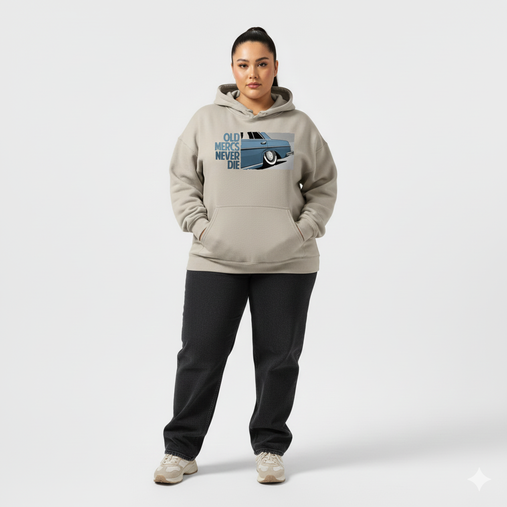 Old Mercs Never Die – Premium Winter Hoodie | Wasl Pakistan